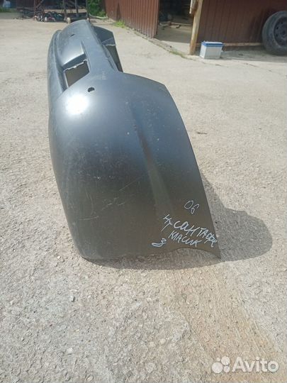 Бампер задний Hyundai Santa Fe Classic 2007г