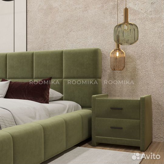 Кровать мягкая с подъемным механизмом