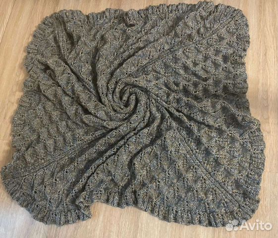 Плед детский вязаный ручная работа