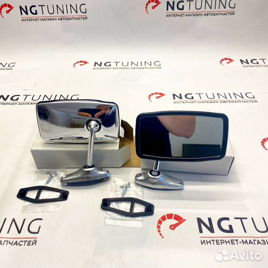 Боковые зеркала на ваз 2101, 2102, 2103, 2106 хром