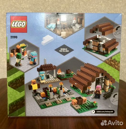 Lego Minecraft 21190 Заброшенная деревня