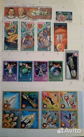 Марки про космос, обновление 08.02