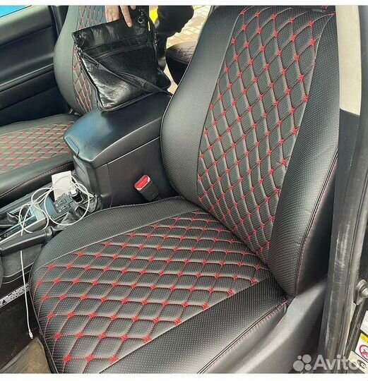 Чехлы на сидения эко-кожа VIP Haval M6 2021