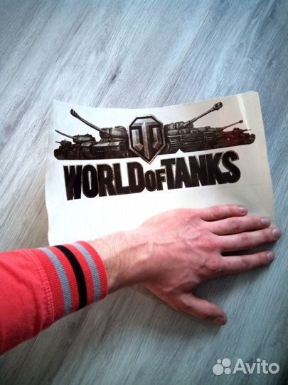 Наклейки на авто World of Tanks