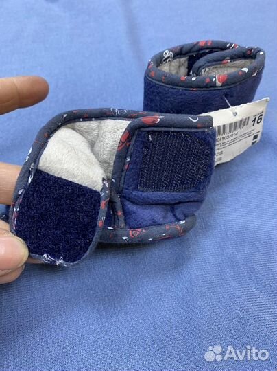 Пинетки для новорожденных 15-16о