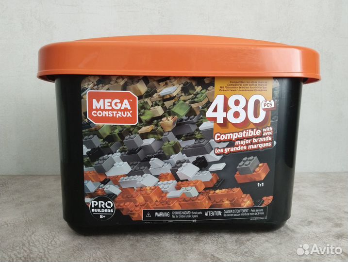 Новый конструктор Mega Construx Probuilder 480 дет