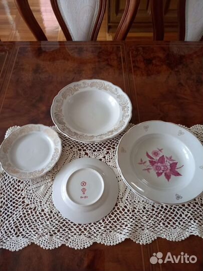 Советская фарфоровая посуда