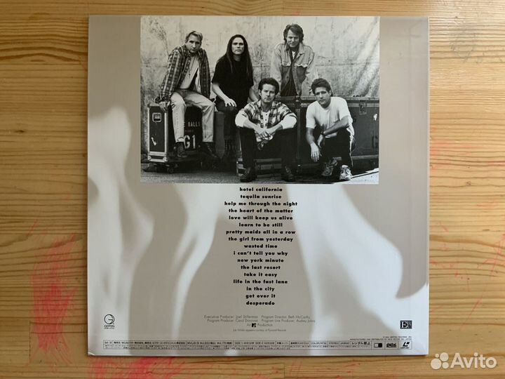 LD Японский лазерный диск Eagles