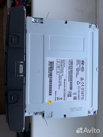 Штатная автомагнитола Kia Sportage 2016-2018