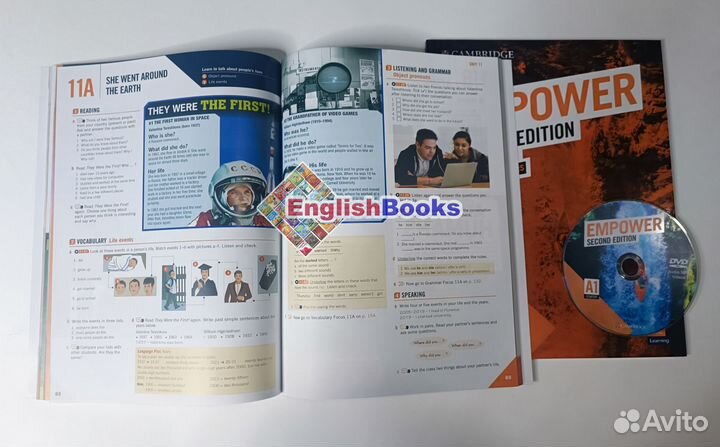 Empower A1 second edition комплект (SB, WB, CD )