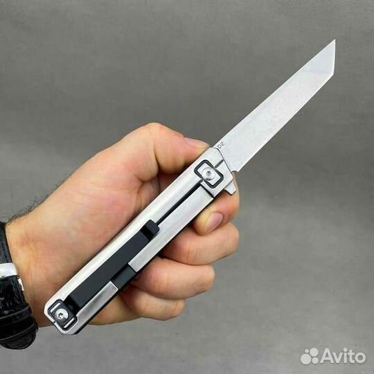 Нож складной Silver tanto D2