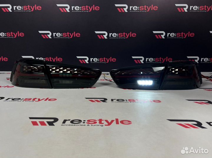 Стопы Mitsubishi Lancer 06-16г Дымчатые D2393