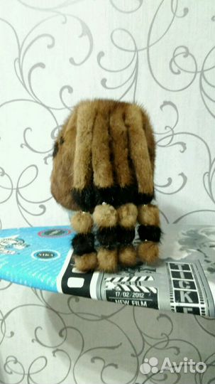 Шапка норковая