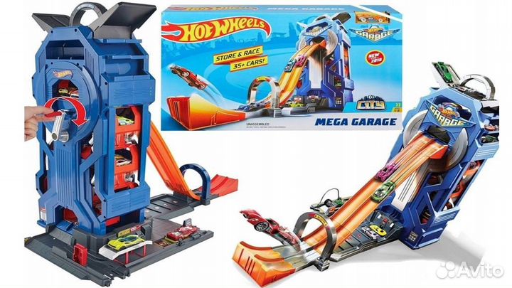 Игровой набор HOT Wheels FTB68 Сити Мега Гараж