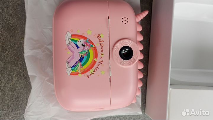 Принт камера детский фотоаппарат