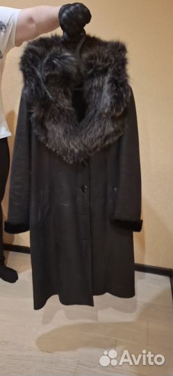 Дубленка женская зимняя натуральная р-р 44-46