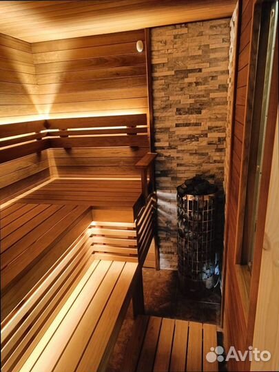 Электрокаменка с монтажом