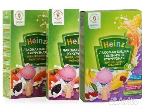 Каши Heinz в ассортименте