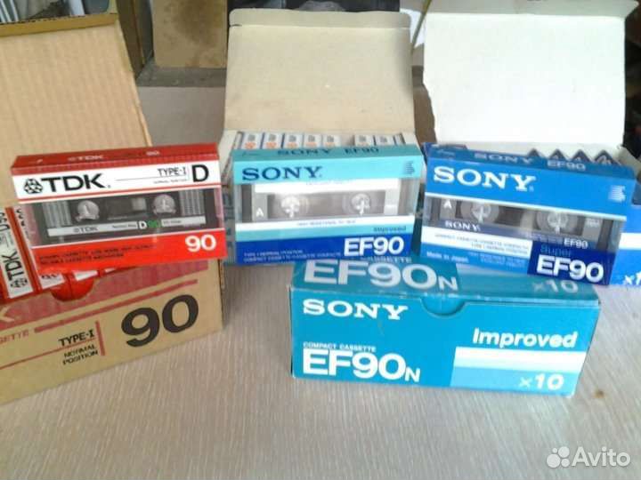 Кассеты Tdk Sony Maxwell Denon