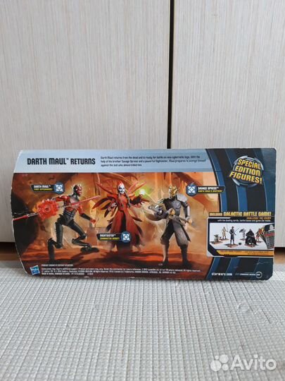 Фигурки Hasbro Star Wars Darth Maul Returns