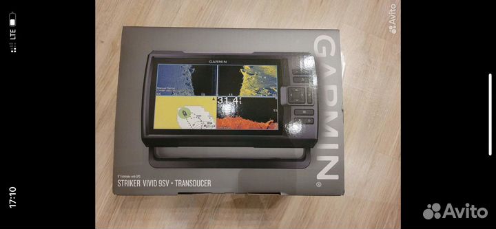 Эхолот garmin striker vivid 9sv новый