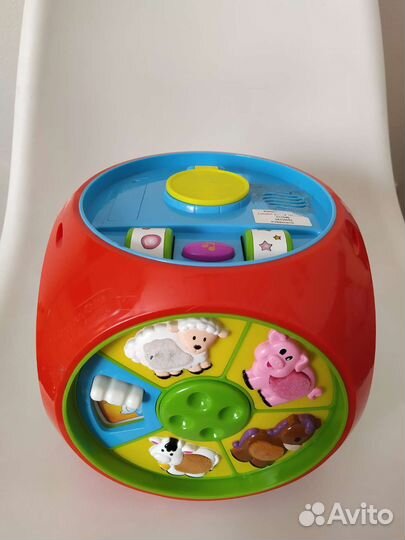 Интерактивный музыкальный куб-бизиборд Kiddieland