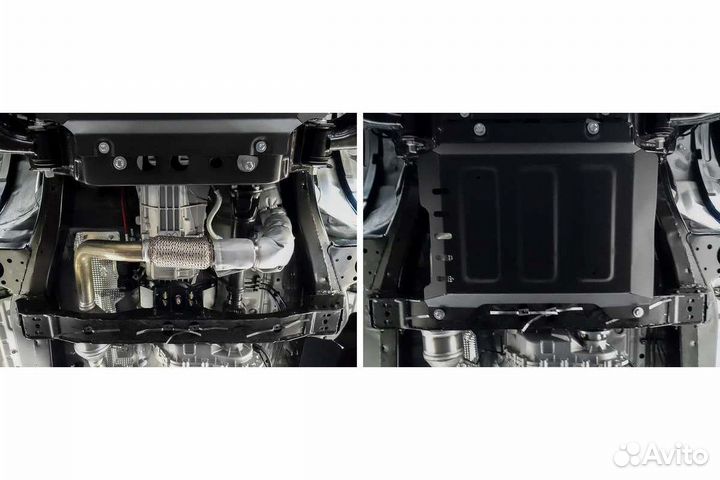 Защита кпп JAC T6 2018-н.в