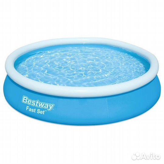 Бассейн надувной Fast Set с фильтр-насосом Bestway