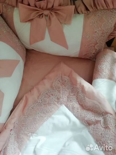 Бортики в кроватку комплект