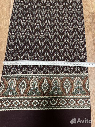 Мужской павлопосадский шарф, шерсть