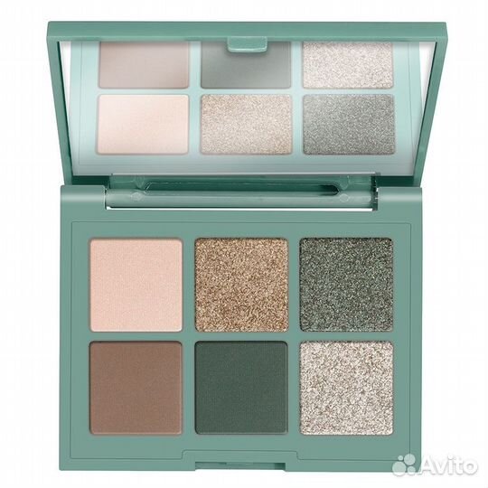 Палетка essence eyeshadow palette Dancing green