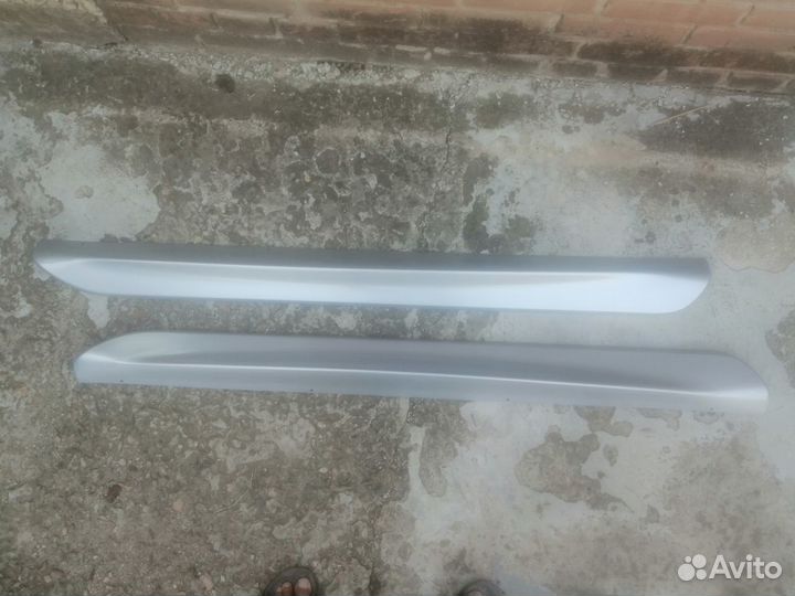 Боковые накладки порогов Suzuki SX4 II 2013-202