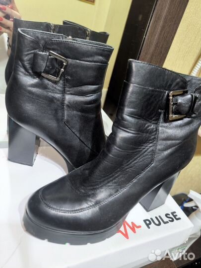 Полусапожки натуральная кожа 40