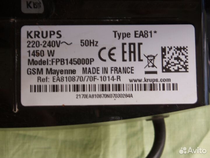 Кофемашина krups