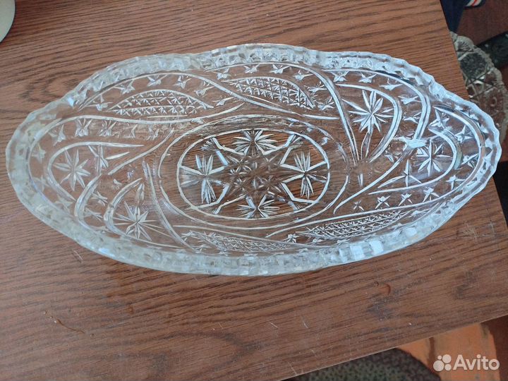 Хрустальная Ладья, Ваза, Салатница СССР