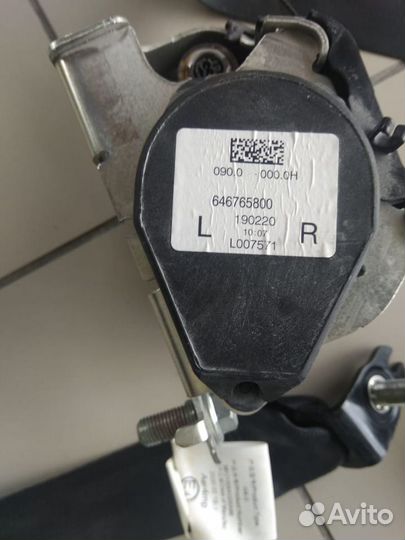 Ремень безопасности задний(Haval F7)