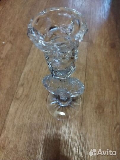 Подсвечник хрустальный СССР