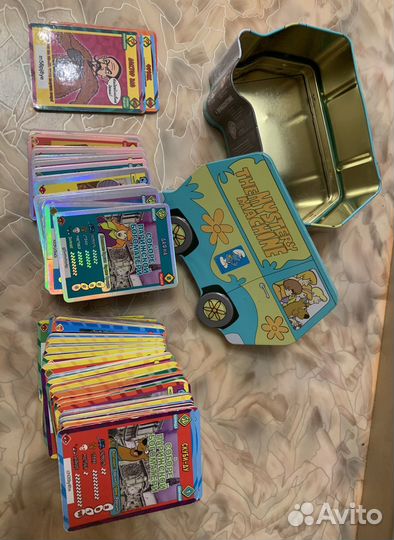 Карточки скуби ду