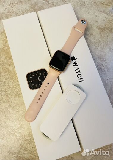 Часы apple watch se 40 mm gold 2021