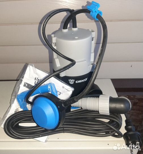 Насос дренажный Deko DWP-600P, поплавок, 220В, 600