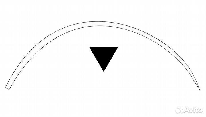 Игла хирургическая 3В1-0,7*28мм изогнутая на 3/8 о