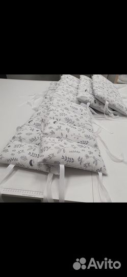 Бортики на кроватку