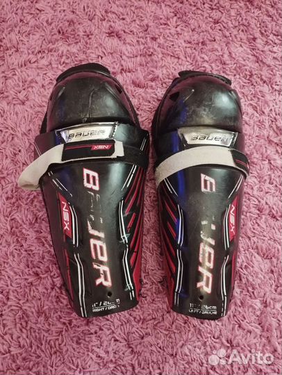 Щитки хоккейные bauer