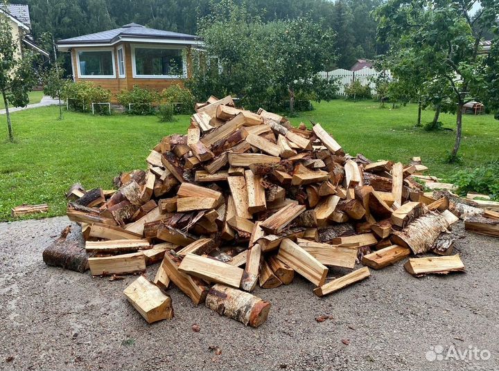 Сухие березовые дрова