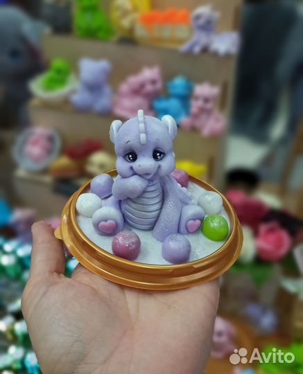 Мыло ручной работы, дракон, подарок новый год