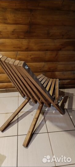 Кресло шезлонг для дачи
