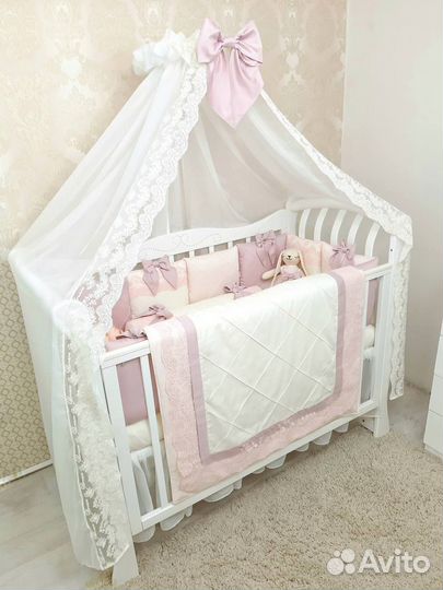 Бортики в кроватку