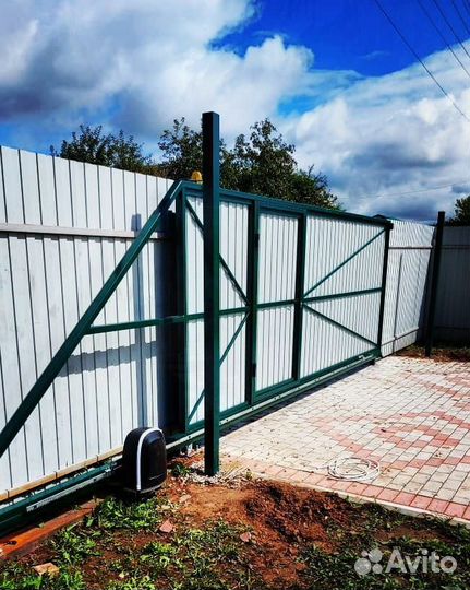 Ворота Дорхан под ключ с гарантией