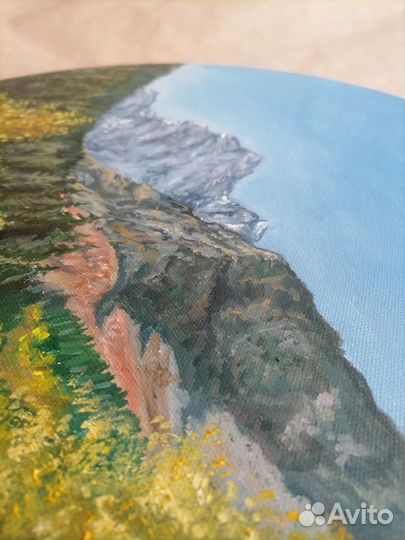 Картина маслом Домбай Ульген