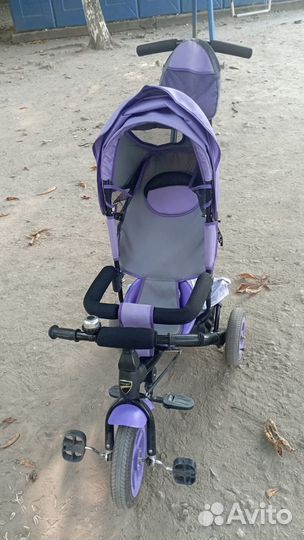 Детский велосипед-коляска Vivat